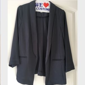 Lauren Conrad jacket blazer in grey-blue